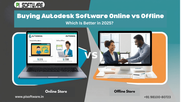 Buy Autodesk Software Online vs Offline