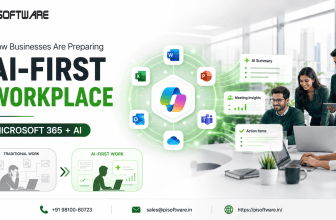 How businesses are preparing for an AI-first workplace using Microsoft 365 Copilot, AI-powered productivity tools, collaboration apps, and workflow automation for modern digital transformation.