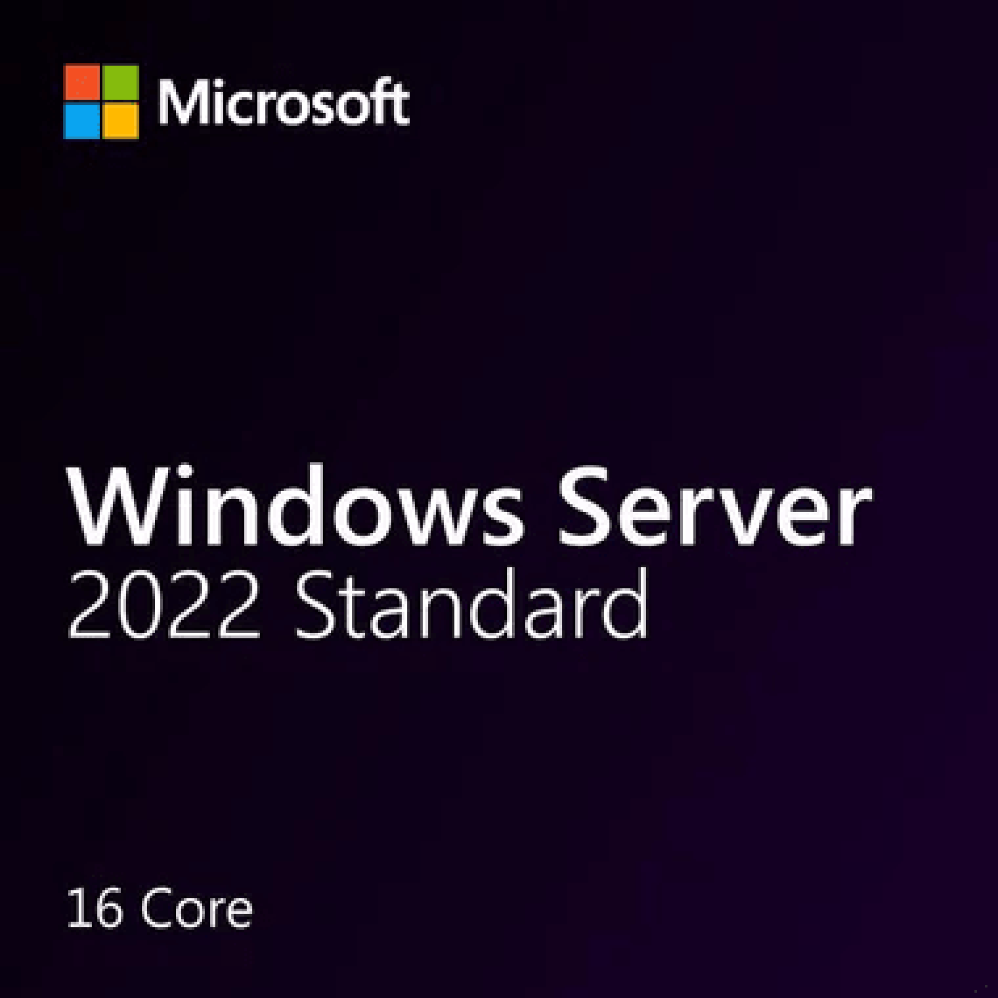 Windows Server 2022 Standard - 16 Core License Pack - PI Software