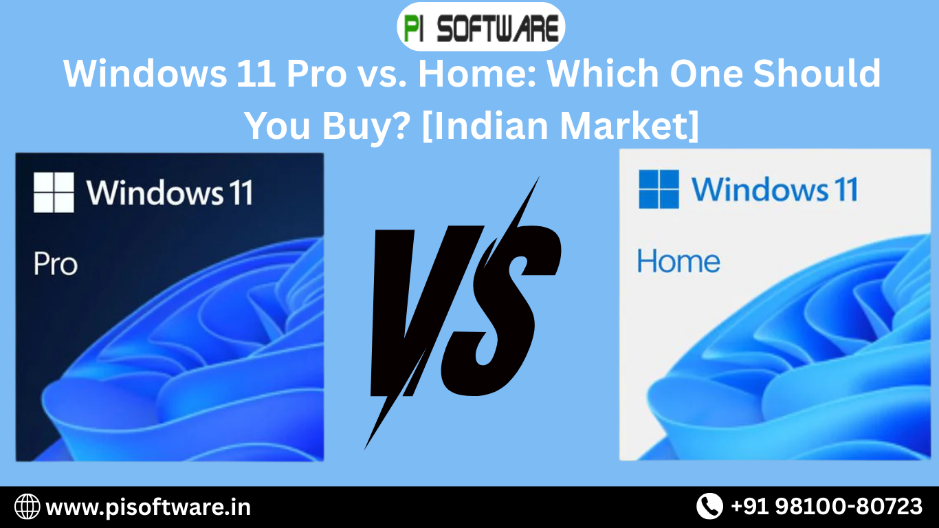 Compare Windows 11 Pro and Home â€“ Best Choice in India 2025
